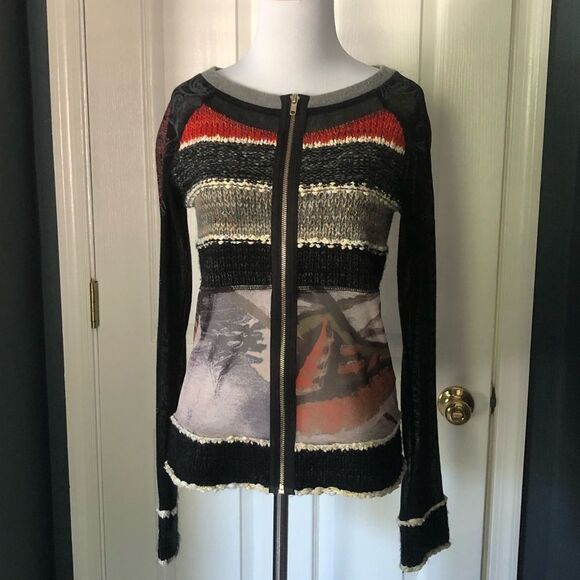 LULU-H Zip up Sweater - Picture 1 of 7